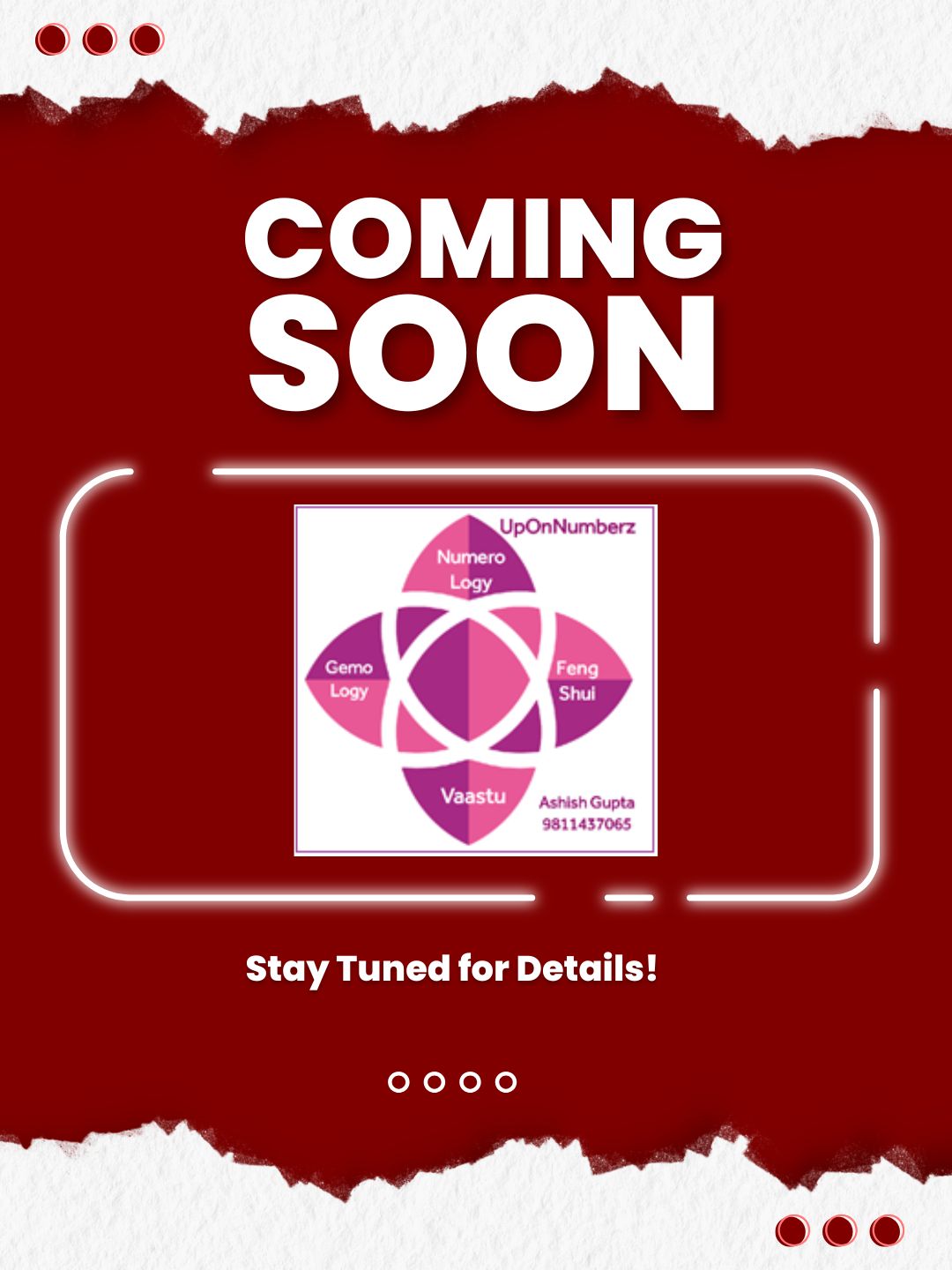 Coming soon banner